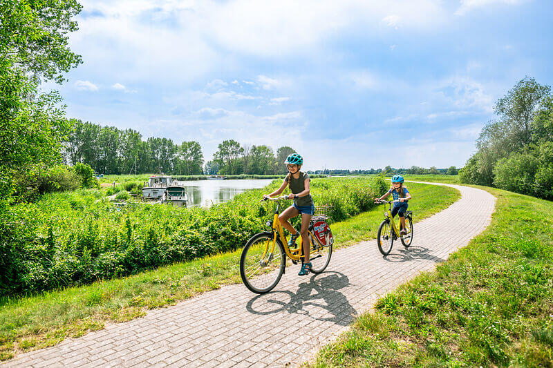 Mit dem Rad unterwegs